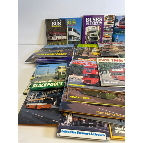 331 - A quantity of Retro bus related books including The Hey day of the Bus: 1960's revisited and The Hey... 