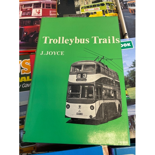 332 - A collection of Buses Annuals from the 70's-80's