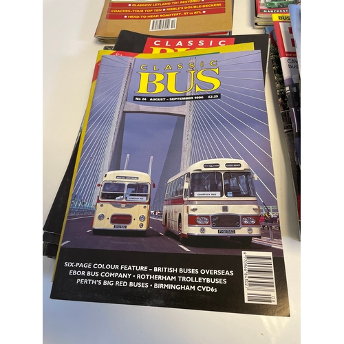 333 - A collection of Various Bus magazines from