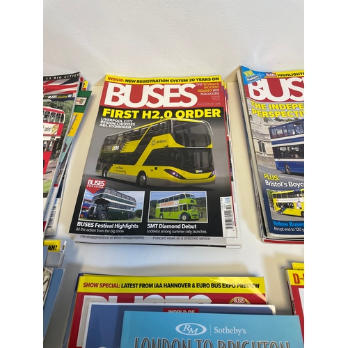 333 - A collection of Various Bus magazines from