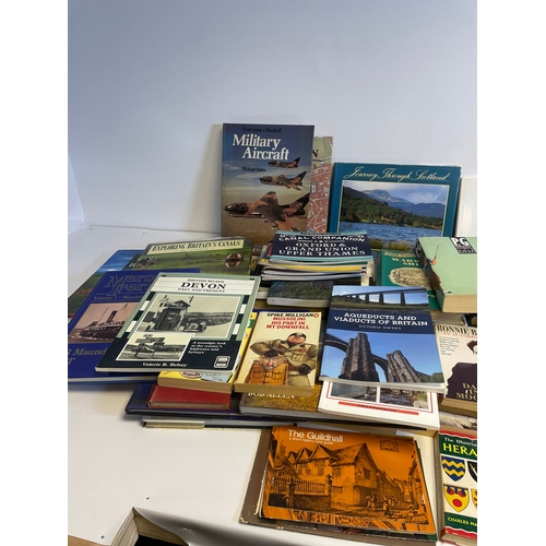 337 - A miscellaneous collection of Books including Everyone's book of Military Aircraft by Michael Taylor... 