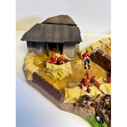 341 - Britains Zulu War - Rorke's Drift 1879 1:32 scale Limited edition collectors models 1031/2000 - boxe... 