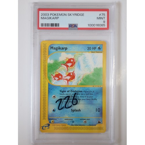 357 - Pokemon TCG - 2003 Skyridge Magikarp - PSA 9