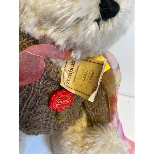 362 - Limited edition Hermann teddy bear and a Wellesley bear with Box