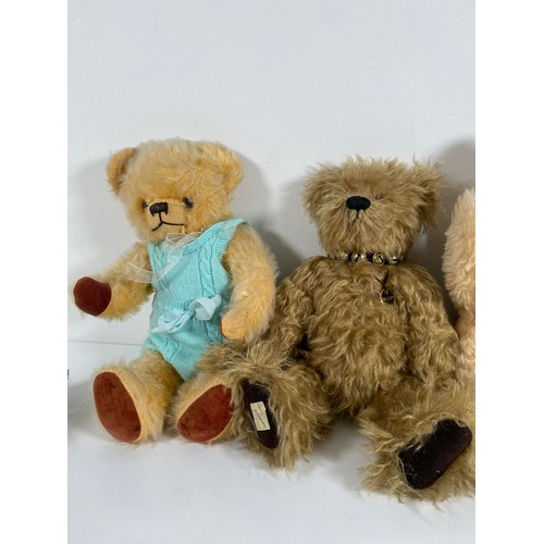 344 - A collection of Deans teddy bears