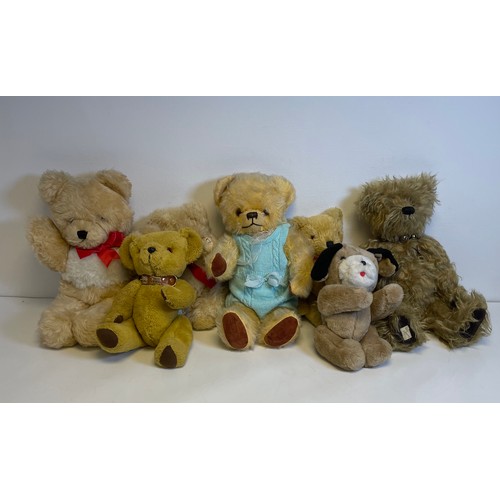 344 - A collection of Deans teddy bears