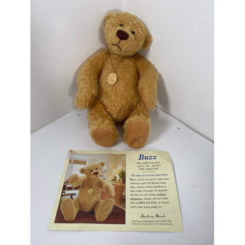 345 - A collection of Mo Hair teddy bears including Buzz the bear