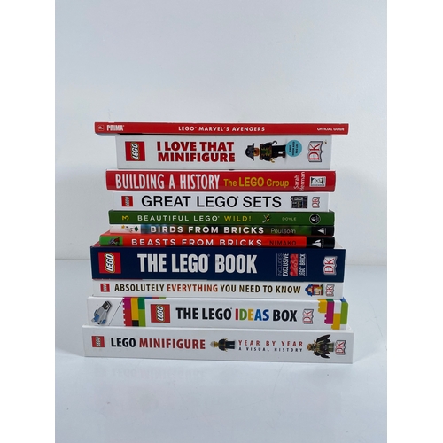 370 - A collection of Various lego books