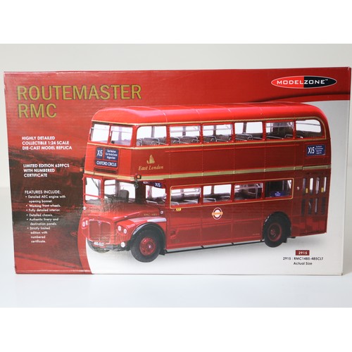 72 - Sun Star Modelzone Exclusive Routemaster RMC 1:24 scale die-cast replica of RMC1485-485CLT LE 548/63... 