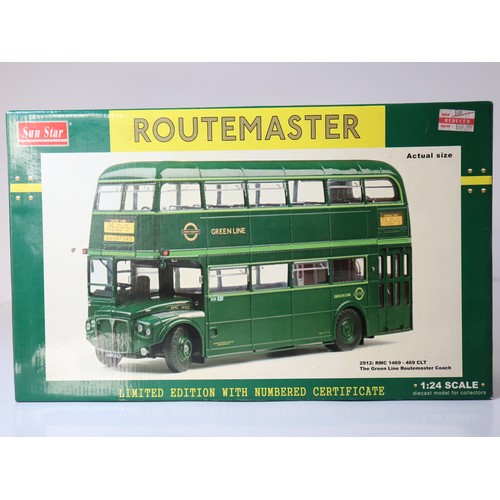 74 - Sun Star Routemaster RMC 1469 - 469 CLT 1:24 Scale die-cast model LE 857/2750