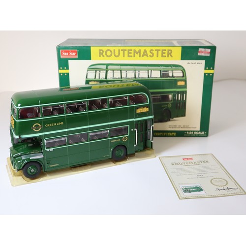 74 - Sun Star Routemaster RMC 1469 - 469 CLT 1:24 Scale die-cast model LE 857/2750