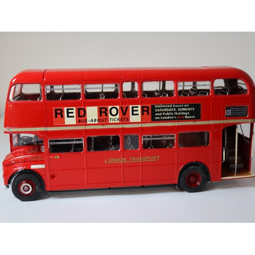 79 - 3 x Revel Kit Built Routemaster Scale 1:24 No. 101, No. 86 & No. 15 route