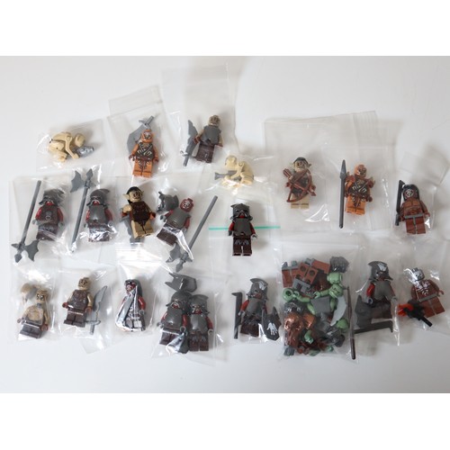 168 - Lego Minifigures - The Lord of the Rings / The Hobbit Goblins, Orcs & other characters including - U... 