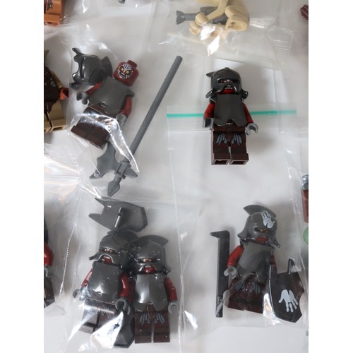 168 - Lego Minifigures - The Lord of the Rings / The Hobbit Goblins, Orcs & other characters including - U... 