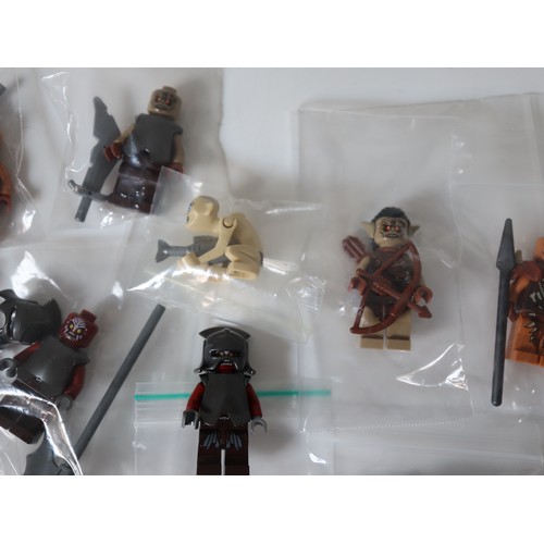 168 - Lego Minifigures - The Lord of the Rings / The Hobbit Goblins, Orcs & other characters including - U... 