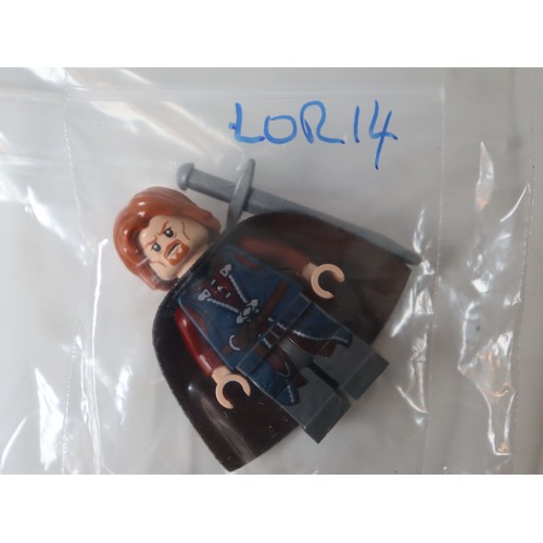 171 - LEGO Minifigures - The Lord of the Rings / The Hobbit - Gandalf Witch hat LOR001, Mordor Orc LOR065,... 