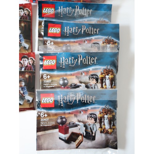 174 - LEGO - Harry Potter Sets & Polybags including  30407 Harry's Journey to Hogwarts (4), 30110 (2), 301... 