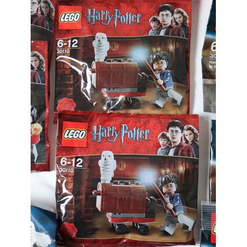 174 - LEGO - Harry Potter Sets & Polybags including  30407 Harry's Journey to Hogwarts (4), 30110 (2), 301... 