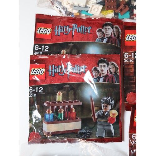 174 - LEGO - Harry Potter Sets & Polybags including  30407 Harry's Journey to Hogwarts (4), 30110 (2), 301... 