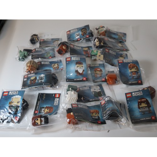 192 - LEGO Brick Headz Harry Potter / Fantastic Beasts including Ron Weasley, Hermione Granger, Snape, Lor... 