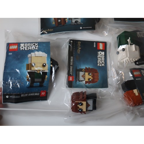 192 - LEGO Brick Headz Harry Potter / Fantastic Beasts including Ron Weasley, Hermione Granger, Snape, Lor... 