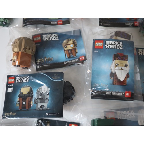 192 - LEGO Brick Headz Harry Potter / Fantastic Beasts including Ron Weasley, Hermione Granger, Snape, Lor... 