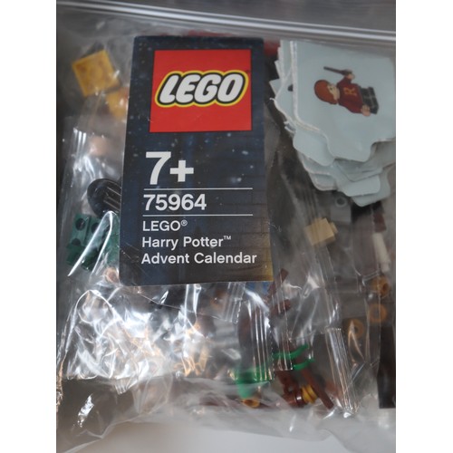 197 - LEGO - 76165 Iron Man Helmet, sealed contents of 75964 Harry Potter Advent Calendar, 70612 Ninjago G... 