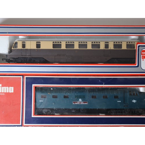 203 - Lima Models 205132 MWG Locomotive GWR No 22, 5106W Diesel Engine , 205121MWG Diesel Loco - boxed