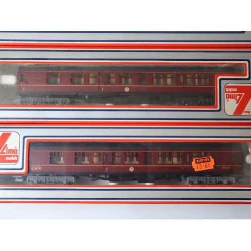 208 - Lima Models 00 L.M.S Gauge Carriages / Dining Car 305333, 305315W, 305312W (2)