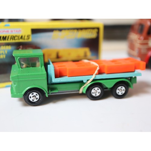 245 - Corgi Classics 11601 Eddie Stobart ERF KV Low Loader, 14001 Beresford Transport Foden S21 6 Wheel Dr... 