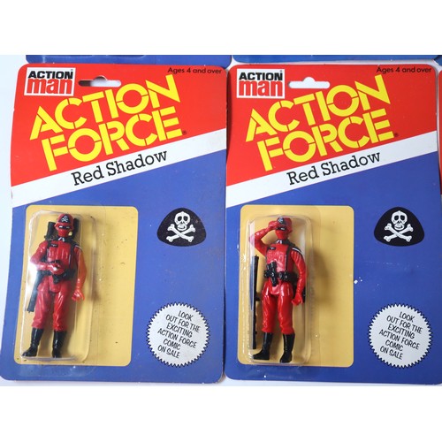 248 - Action Man Action Force Carded Figures including Italian SAS Squad Leader (2), SAS Frogman, Space Se... 