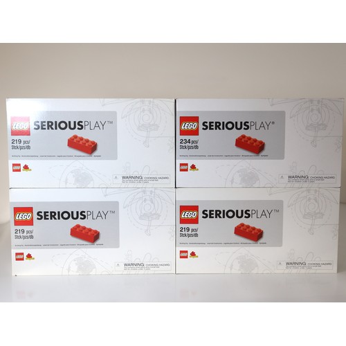 252 - LEGO Serious Play - 4 Boxes 2000414 includes 219 pieces - 1 box includes 234 pieces