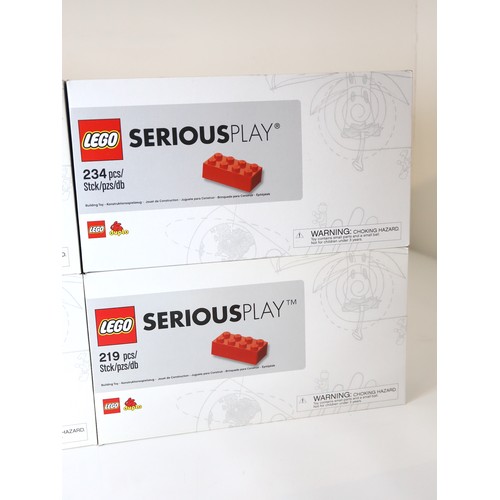 252 - LEGO Serious Play - 4 Boxes 2000414 includes 219 pieces - 1 box includes 234 pieces