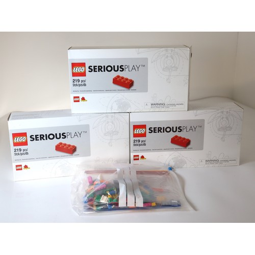 254 - LEGO Serious Play - 2 x Sealed Boxes of 2000414 Includes 219 pieces + 1 open as shown