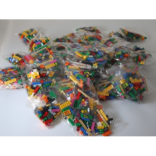 258 - LEGO Serious Play - Approximately 50 new sealed poly bags of various bricks and minifigures