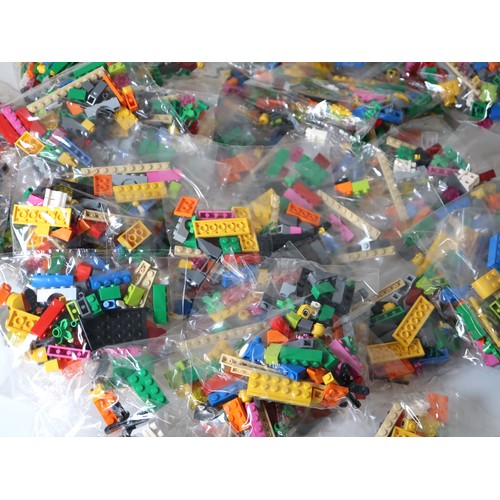 258 - LEGO Serious Play - Approximately 50 new sealed poly bags of various bricks and minifigures