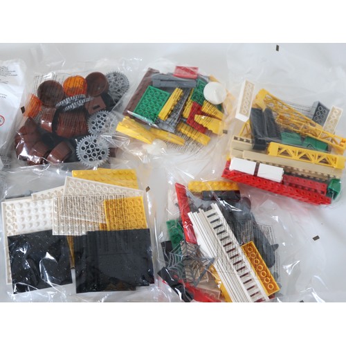 259 - LEGO - Various New Sealed Poly Bags containing various bricks, connectors, animals, sharks, base pla... 