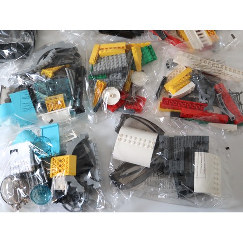 259 - LEGO - Various New Sealed Poly Bags containing various bricks, connectors, animals, sharks, base pla... 