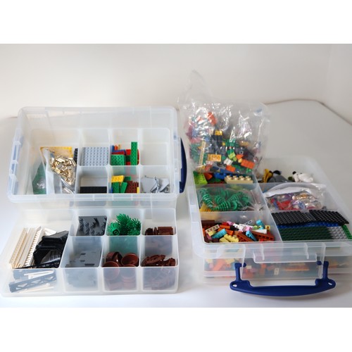 262 - LEGO - Various loose bricks, connectors, Duplo, Animals + other pieces