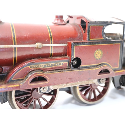 270 - Bing For Bassett-Lowke O Gauge 4-4-0 George The Fifth LMS 5320 Locomotive With six wheeled tender