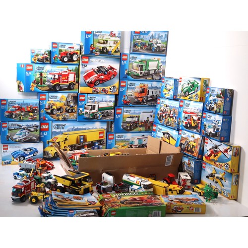 286 - Large collection of Lego City / Creator / Space & Ninjago Sets - Boxed / Pre built