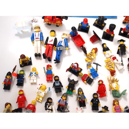 287 - LEGO - Large quantity of various minifigures from the last 30 + years including Space, Pirates + oth... 