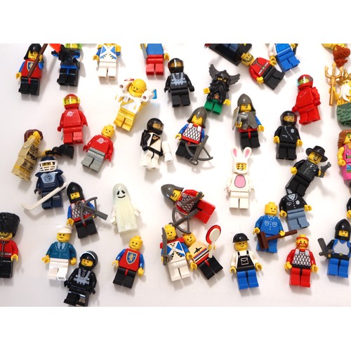 287 - LEGO - Large quantity of various minifigures from the last 30 + years including Space, Pirates + oth... 