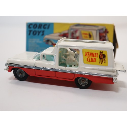 293 - Corgi Toys 486 Kennel Service Wagon + 506 Police 