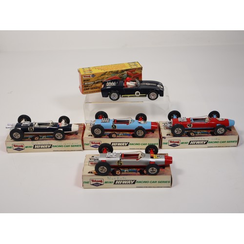 297 - Vintage Boxed Diecast Tri-ang Cars Mini Hi Way Racing Car Series includes Monza, Le Mans, Daytona, N... 