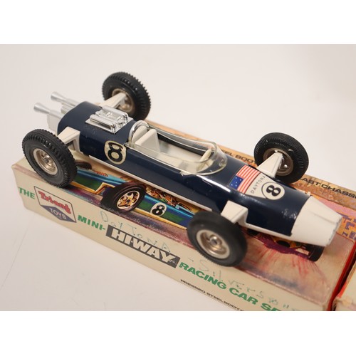 297 - Vintage Boxed Diecast Tri-ang Cars Mini Hi Way Racing Car Series includes Monza, Le Mans, Daytona, N... 