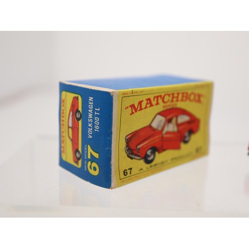 375 - Matchbox 67 Volkswagen 1600 TL E4 Series