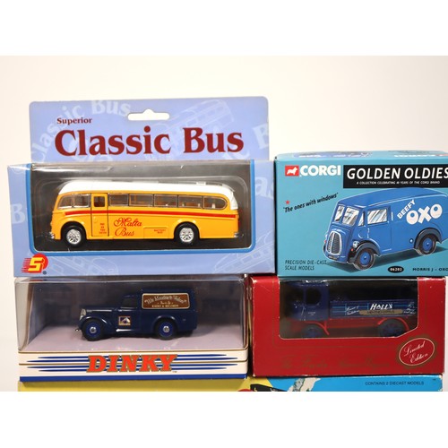 396 - A group of boxed die cast replicas including Majorette Serie 3000 Shell tanker, Corgi Eddie Stobart ... 