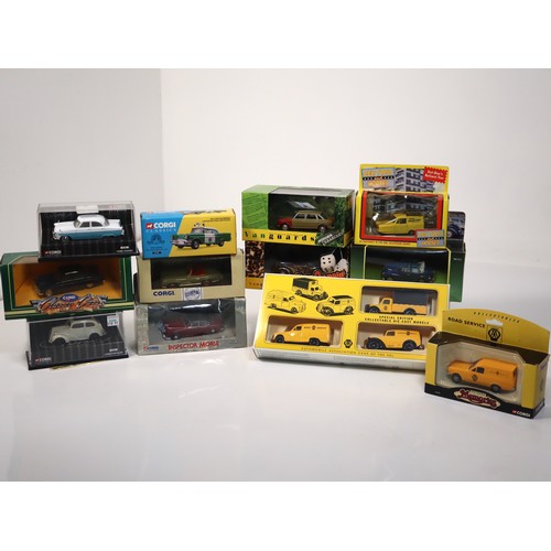 397 - A group of 1:43 scale die-cast replicas vehicle models including sit-com models Only Fools & Horses ... 