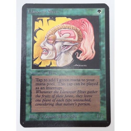 407 - Magic The Gathering TCG - Llanowar Elves - Alpha